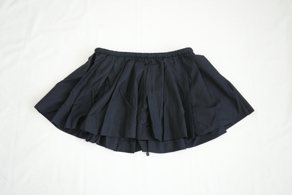 Miu Miu Pleated Skirt with Drawstring Size 38