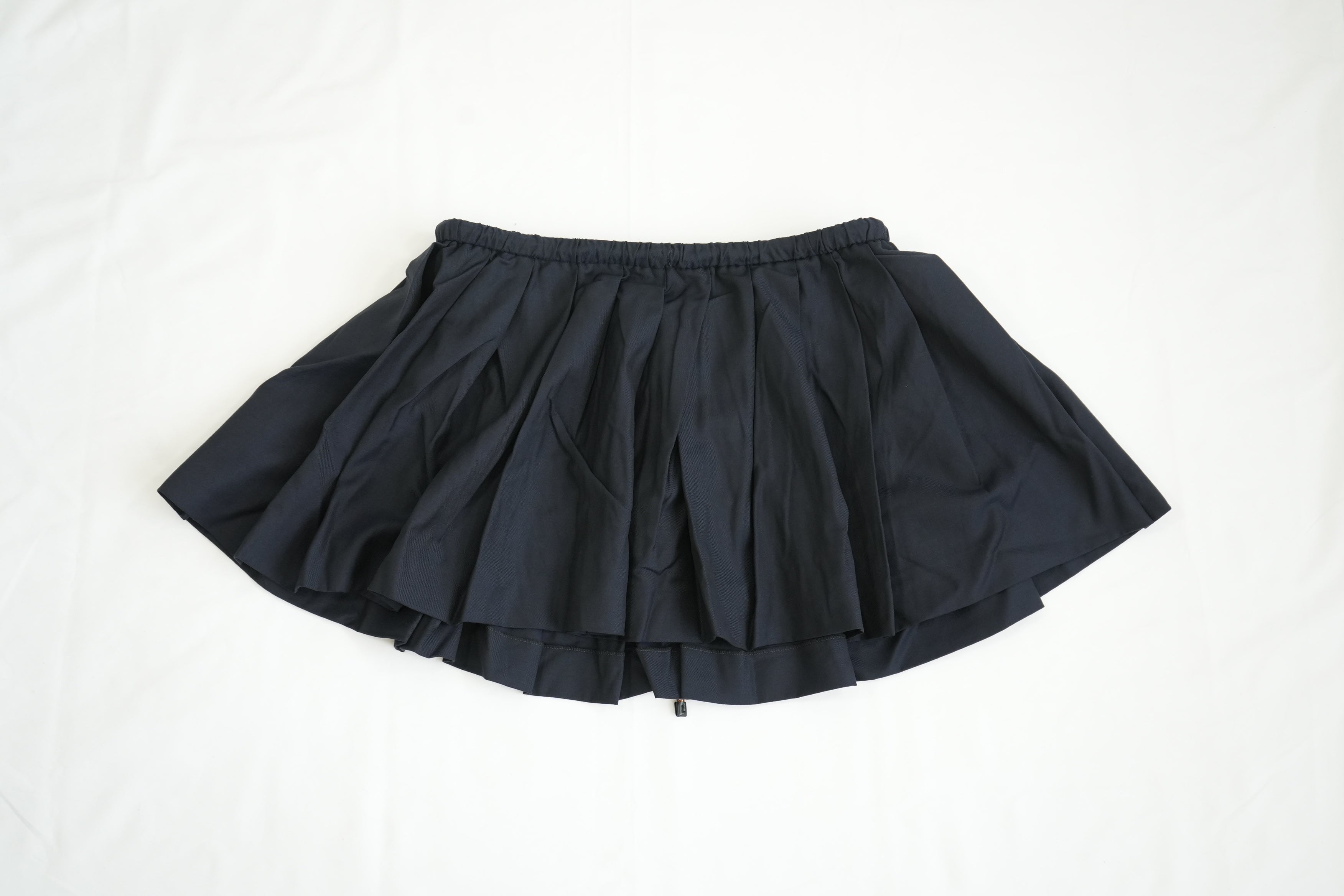 Miu Miu Pleated Skirt with Drawstring Size 38