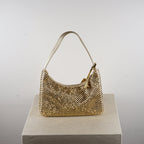 Prada Re-Edition 2005 mini crystal-studded satin bag