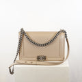 Chanel Le Boy Medium Chain Shoulder Bag
