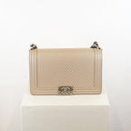 Chanel Le Boy Medium Chain Shoulder Bag