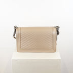 Chanel Le Boy Medium Chain Shoulder Bag