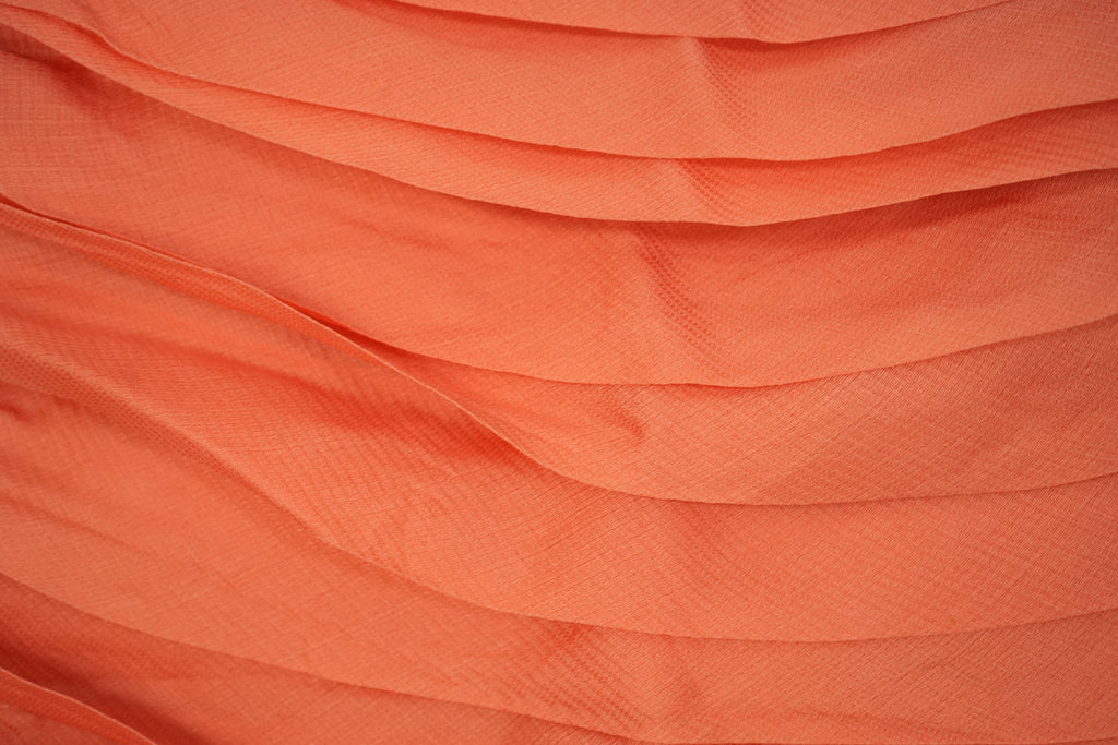 Christian Dior Runway Orange Skirt Size 6