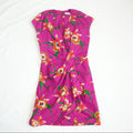 Christian Dior Magenta Floral Dress US Size 6