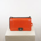 Chanel Red Boy Bag