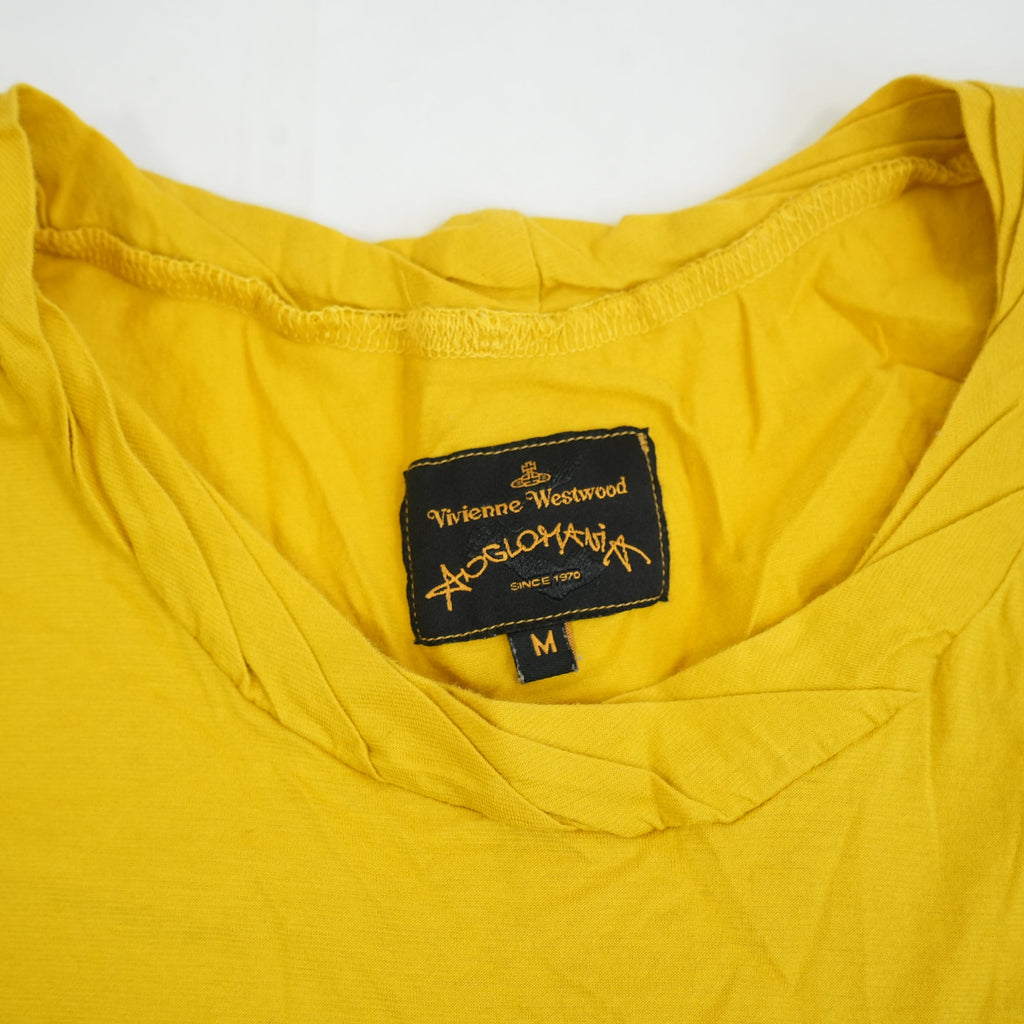Vivienne Westwood Vintage Cut & Sew Plaid Attached Shirt Size Medium
