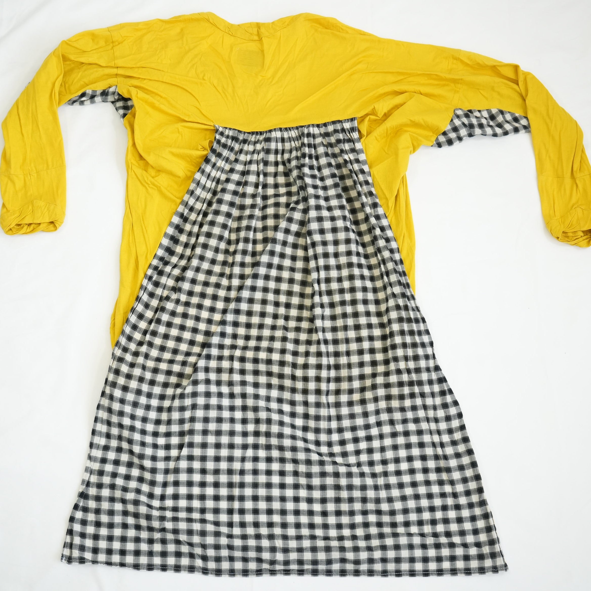 Vivienne Westwood Vintage Cut & Sew Plaid Attached Shirt Size Medium