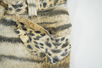 Just Cavalli Tiger Print Cropped Jeans Animal Pattern Capris Size 27