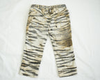 Just Cavalli Tiger Print Cropped Jeans Animal Pattern Capris Size 27
