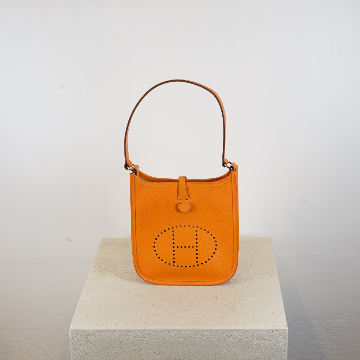 Hermes Evelyn TPM Short Strap Shoulder Bag 2005 W/Dustbag