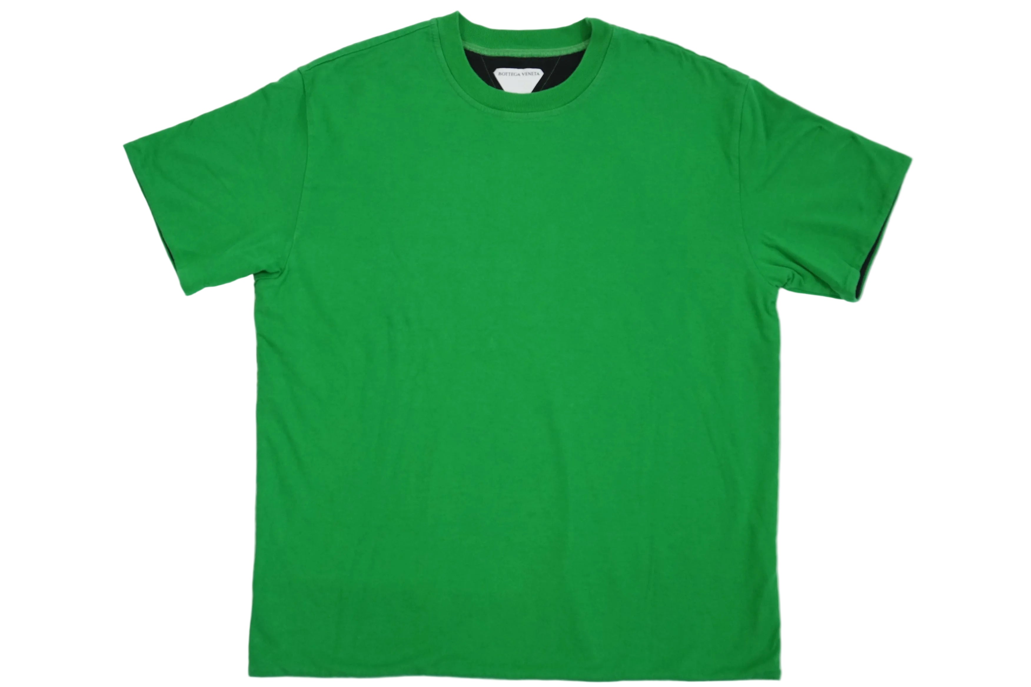 Bottega Veneta Green Cotton T-Shirt Crewneck Tee