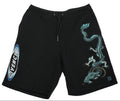 Givenchy Black Dragon Graphic Sweat Shorts Size XL