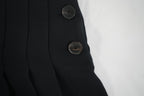 Christian Dior Black Wide Leg Culottes Pants Size US 4