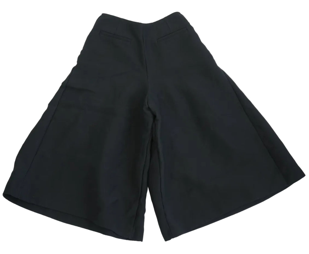 Christian Dior Black Wide Leg Culottes Pants Size US 4