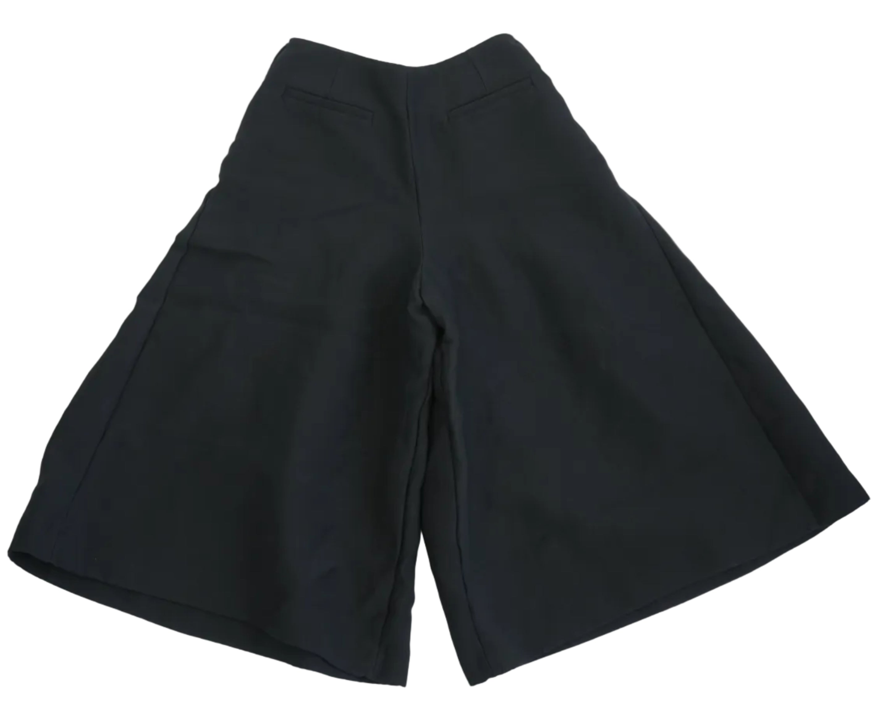Christian Dior Black Wide Leg Culottes Pants Size US 4