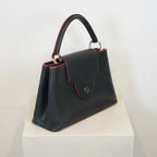 Louis Vuitton Capucines BB in Black and Pink