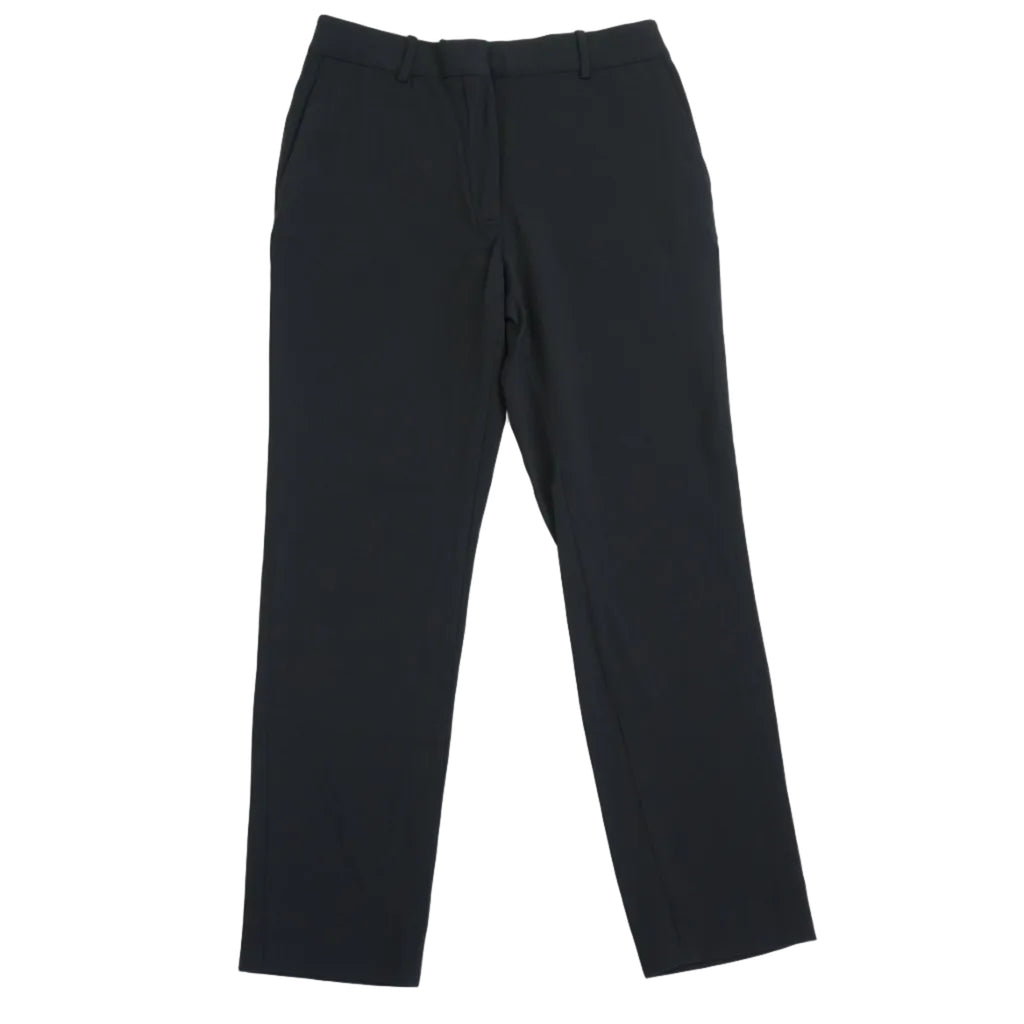 Celine Black Tailored Trousers Slim Fit Straight Leg Dress Pants Size 36