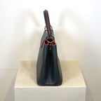 Louis Vuitton Capucines BB in Black and Pink