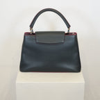 Louis Vuitton Capucines BB in Black and Pink