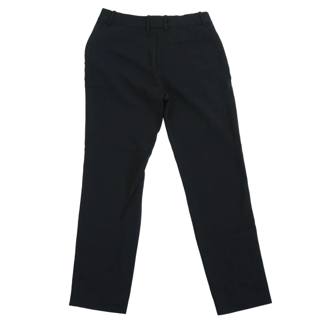 Celine Black Tailored Trousers Slim Fit Straight Leg Dress Pants Size 36