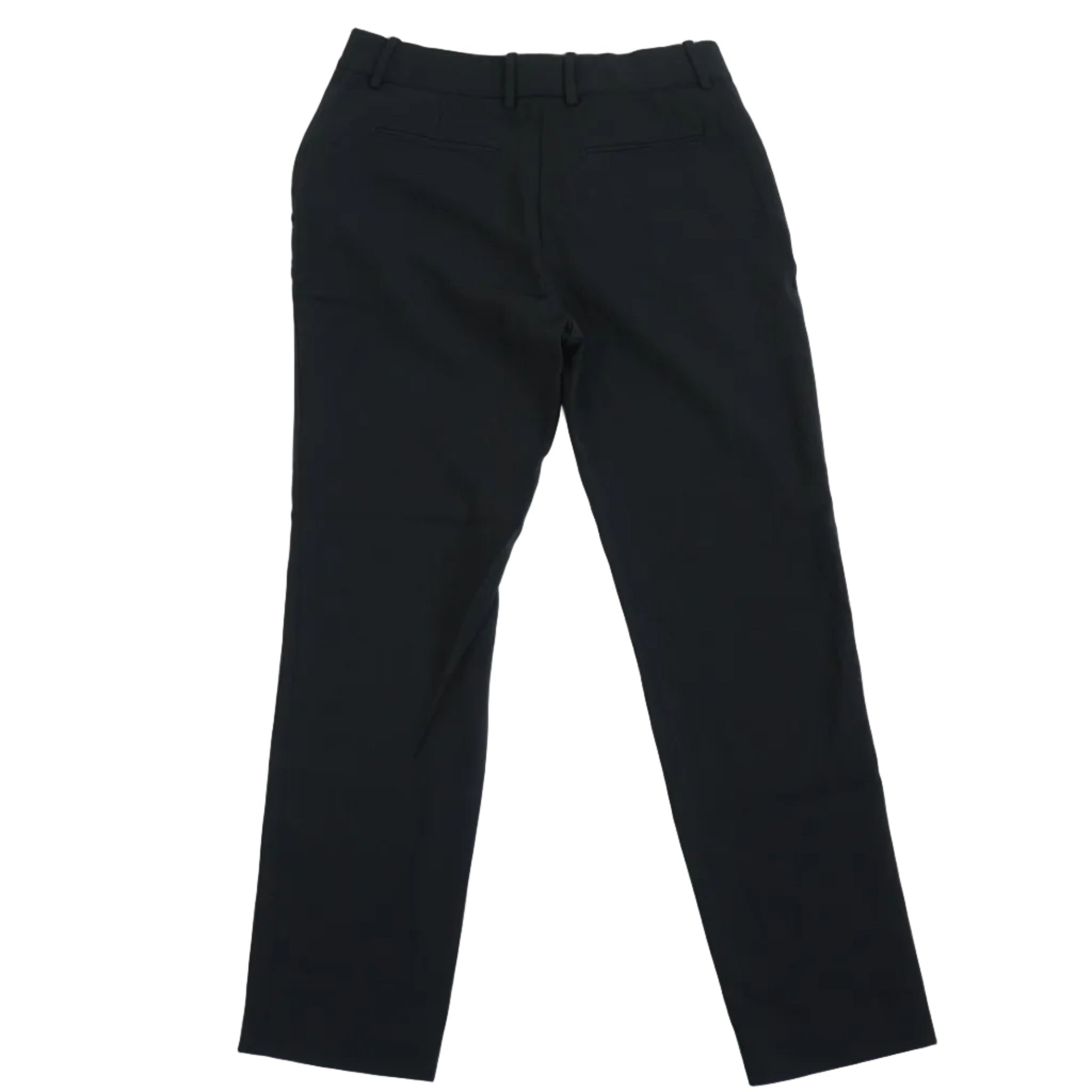 Celine Black Tailored Trousers Slim Fit Straight Leg Dress Pants Size 36