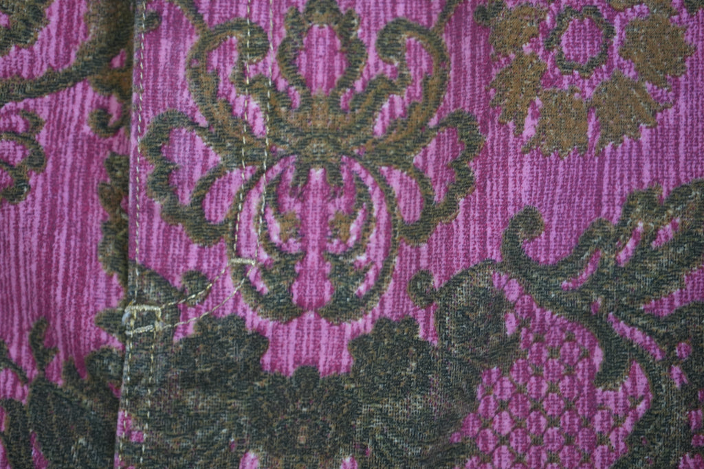 Just Cavalli Pink Brocade Floral Mini Skirt Size 38