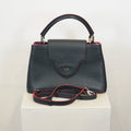 Louis Vuitton Capucines BB in Black and Pink