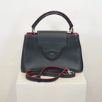 Louis Vuitton Capucines BB in Black and Pink