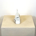 Balenciaga Mini Hourglass Croc Embossed Handle Bag (Box Included).