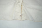 MM6 Maison Margiela White Sleeveless Button Up Shirt Gray Jersey Back Panel