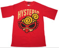 Hysteric Glamour Mini Kids Red Graphic T-Shirt Big Logo Tee