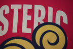 Hysteric Glamour Mini Kids Red Graphic T-Shirt Big Logo Tee