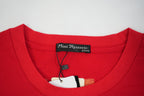 Hysteric Glamour Mini Kids Red Graphic T-Shirt Big Logo Tee