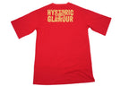 Hysteric Glamour Mini Kids Red Graphic T-Shirt Big Logo Tee