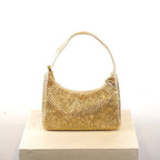Prada Re-Edition 2005 Mini Crystal-Studded Satin Bag