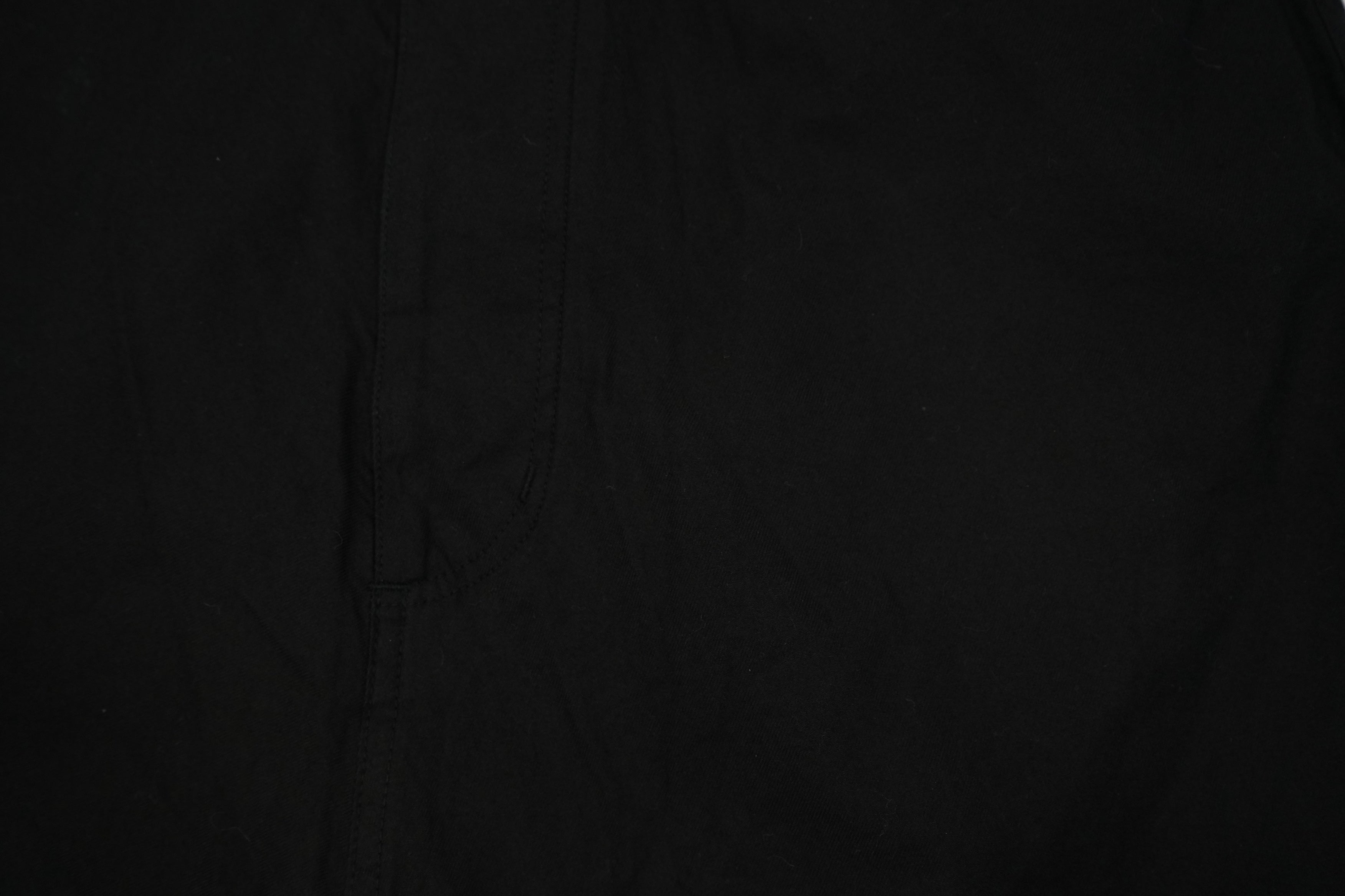 Y's Yohji Yamamoto Black Drop Crotch Harem Pants Cotton Rayon