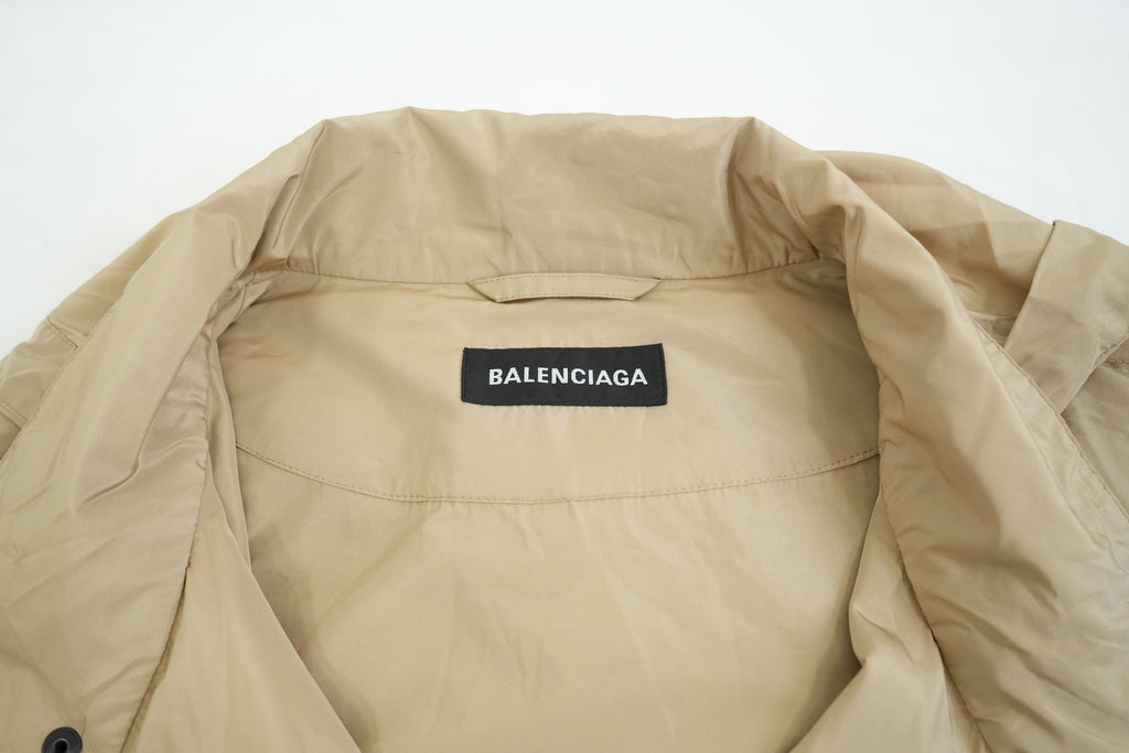 Balenciaga Windbreaker Spell Out Jacket New with Tags