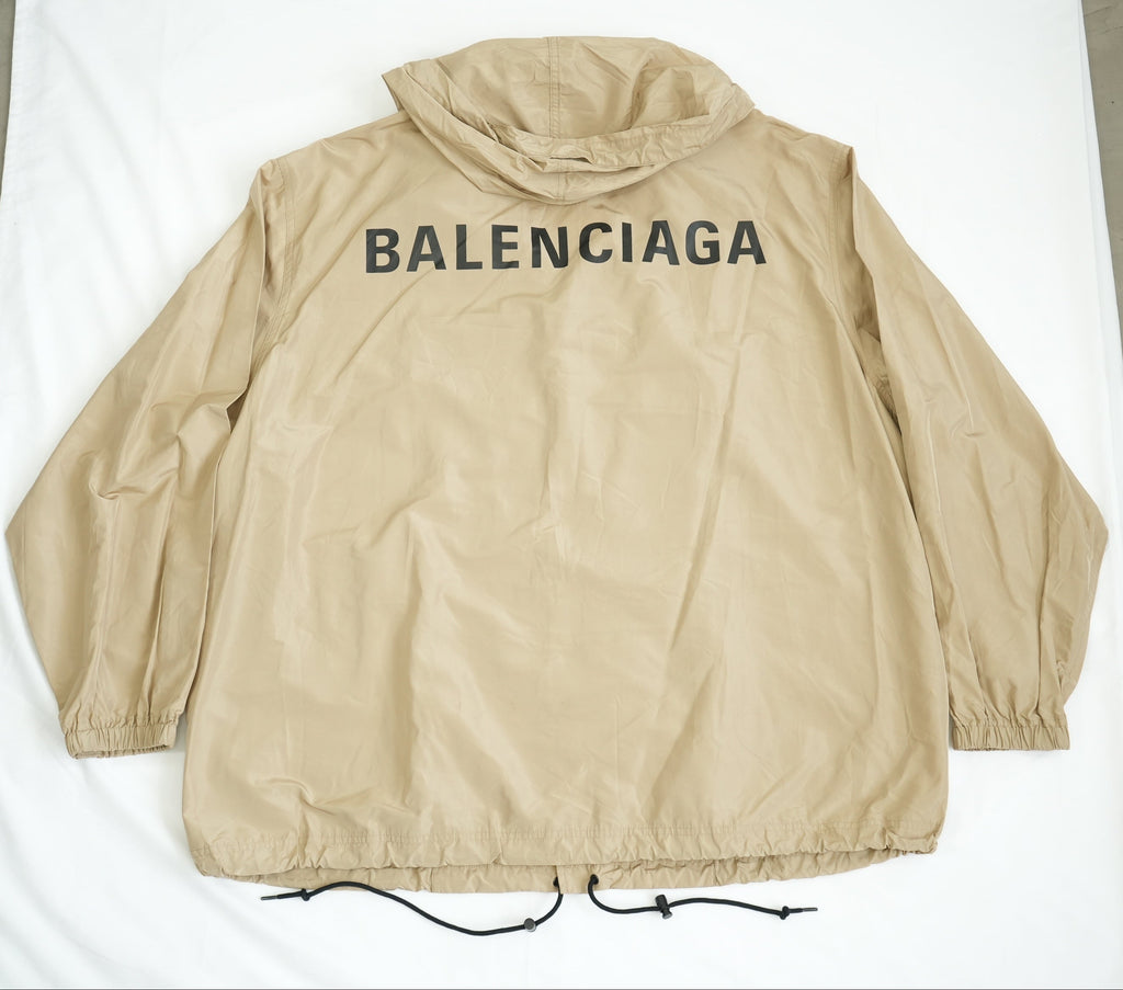 Balenciaga Windbreaker Spell Out Jacket New with Tags