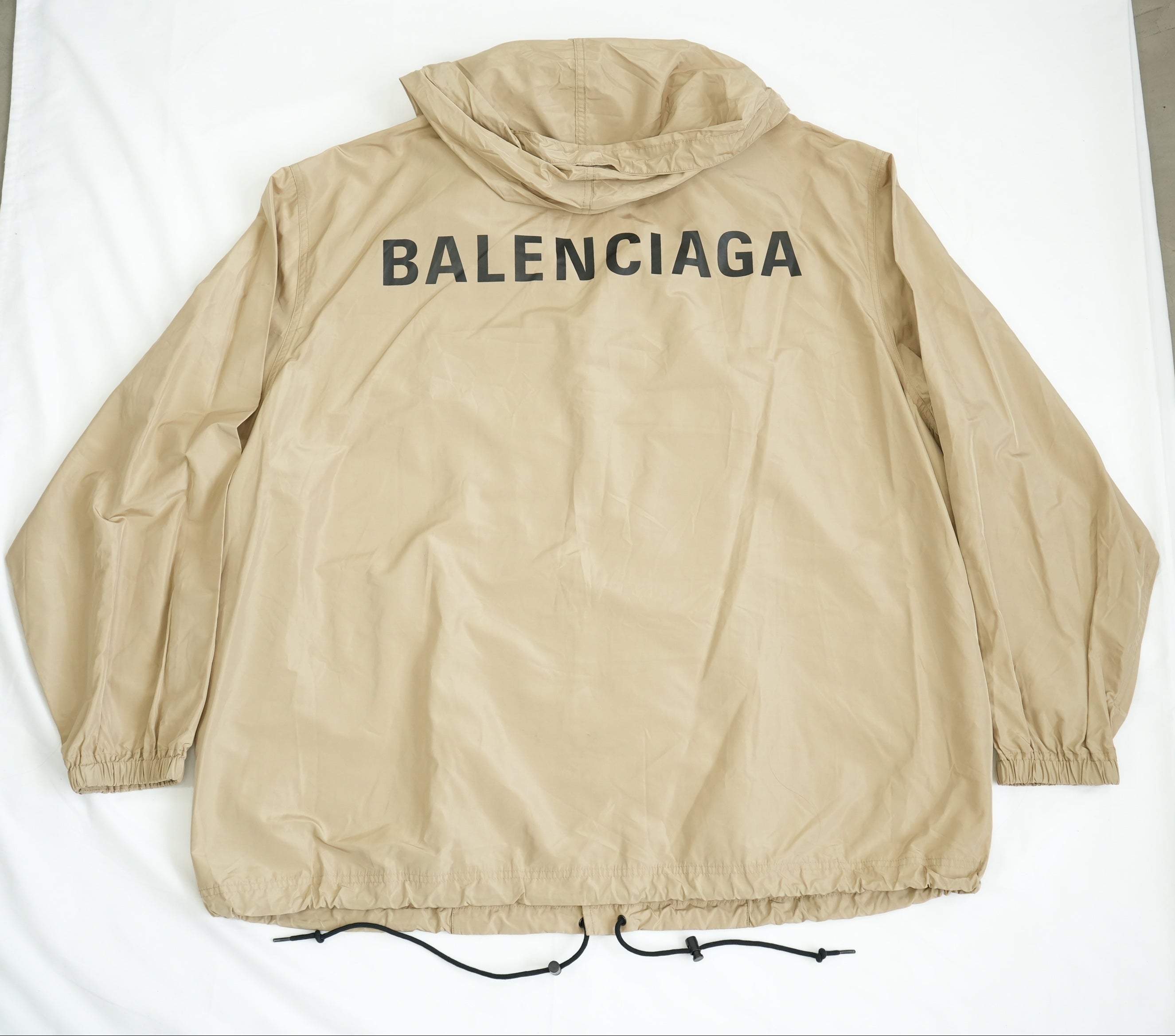Balenciaga Windbreaker Spell Out Jacket New with Tags