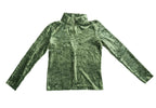 Vintage Issey Miyake Green Velvet Top