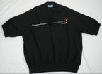 Prada Knit Sweater Black with Stripe Detail