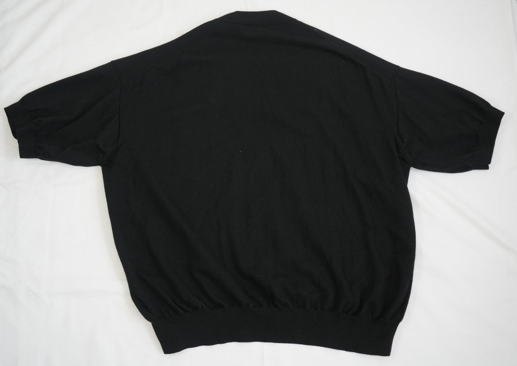 Prada Knit Sweater Black with Stripe Detail