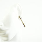 David Yurman crossover earring in Sterling Silver with 18k yellow gold