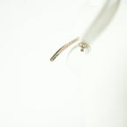 David Yurman crossover earring in Sterling Silver with 18k yellow gold