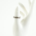 David Yurman cable dome ring in sterling silver w/14K yellow gold center cable