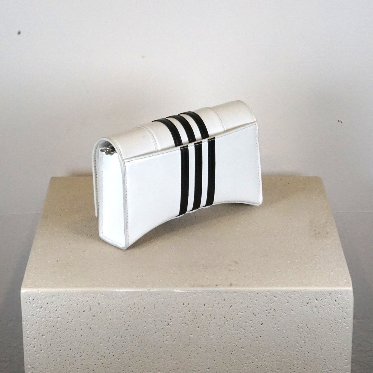 Balenciaga X Adidas Hourglass WOC Black and White