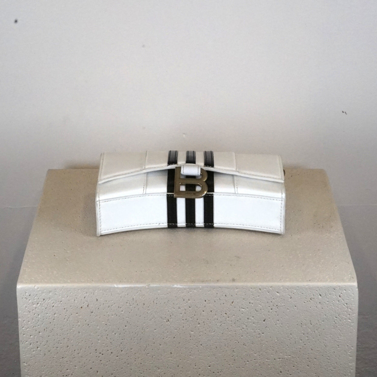 Balenciaga X Adidas Hourglass WOC Black and White