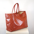 Goyard St. Louis Red Tote GM