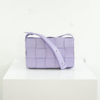 Bottega Veneta Intreccio Casette Crossbody Wisteria Bag
