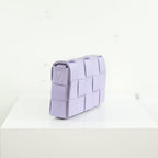 Bottega Veneta Intreccio Casette Crossbody Wisteria Bag